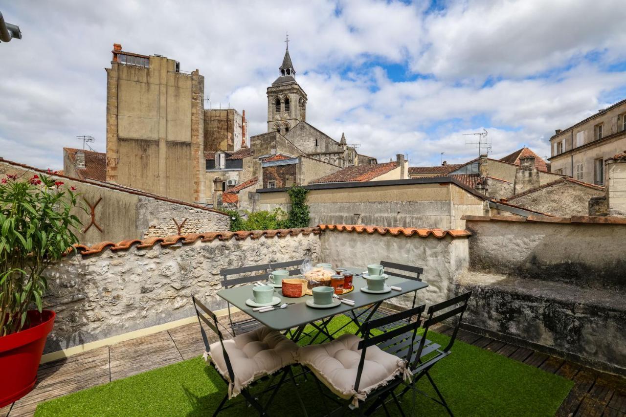 Tour Du Palais #Terrasse #Vue Apartment Cognac Ngoại thất bức ảnh