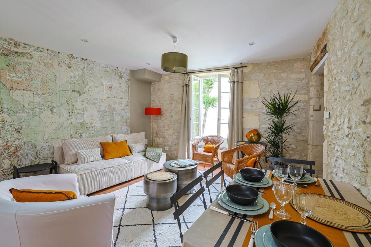 Tour Du Palais #Terrasse #Vue Apartment Cognac Ngoại thất bức ảnh
